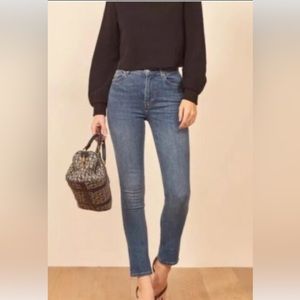Reformation Syracuse wash skinny jeans